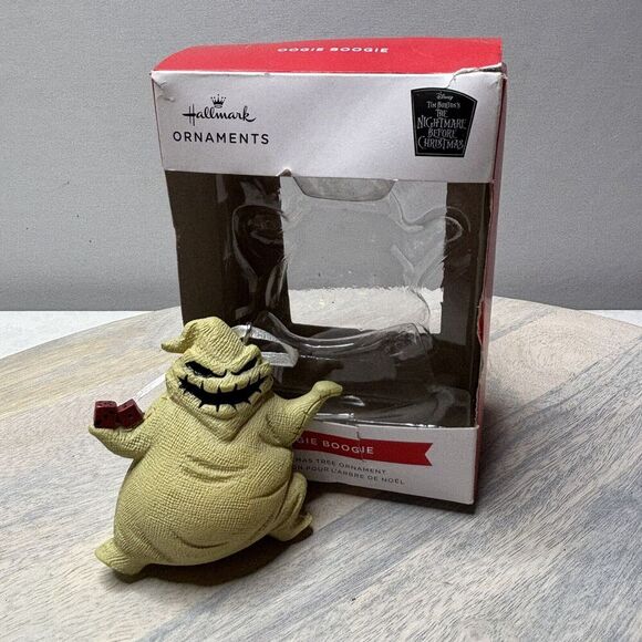 Hallmark Nightmare Before Christmas Oogie Boogie Christmas Holiday Ornament - Picture 3 of 6